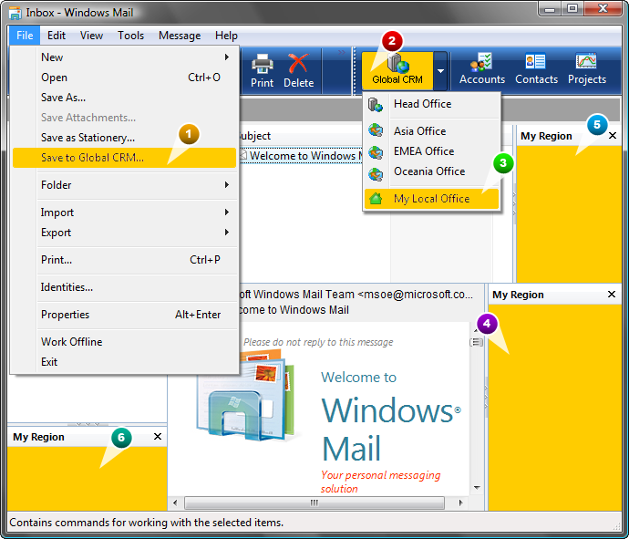 Develop Outlook Express & Window Mail add-in /plug-in in , C#, C++