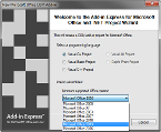 You can select the minimum supported Office version - the corresponding interop assemblies will be used for your project