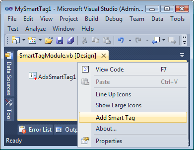 Creating Smart Tag for Word, Excel, Outlook and PowerPoint