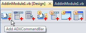 Creating a new command bar