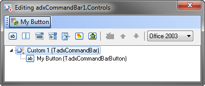 Adding a new button to the Office command bar